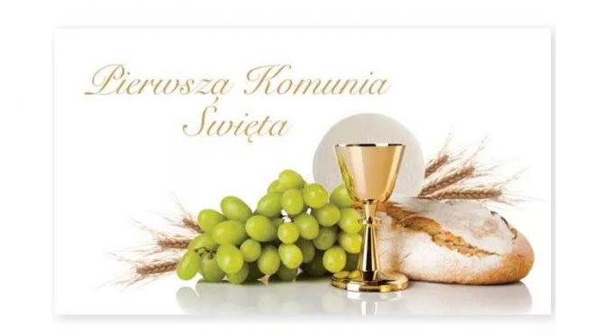 I KOMUNIA ŚWIĘTA W NASZEJ PARAFII